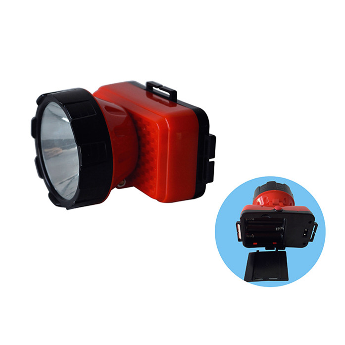 1w and 1w yellow fog lamp hot sales made in china fishing plastic rechargeable led headlight with fog lamp