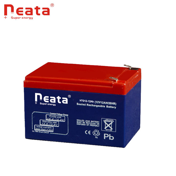 Sealed lead acid 12v12ah rechargeable battery