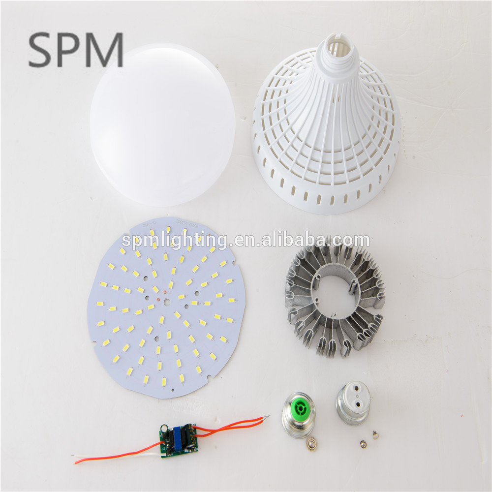 Cheap price e27 20w/36w energy efficiency ufo led panel bulb skd parts