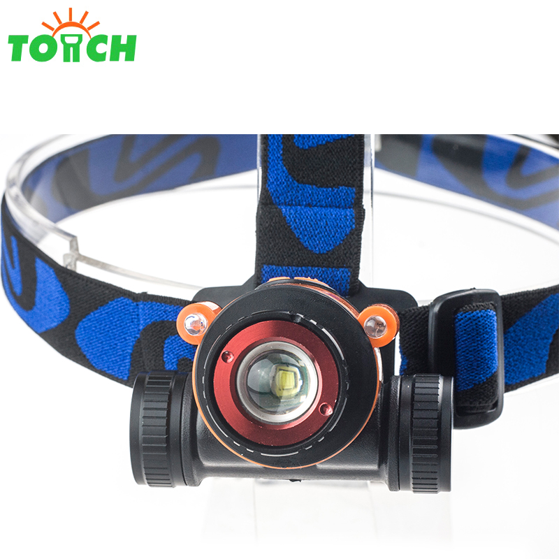 Outdoor camping Zoomable XPE LED Headlamp USB Charger camping Lamp Bicycle Light