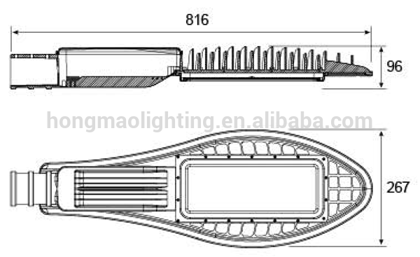 alibaba 70w wholesale shell highway led street light housing