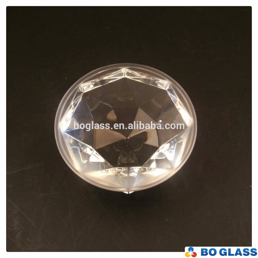 Modern k9 crystal glass for wedding decoration or gift cheap