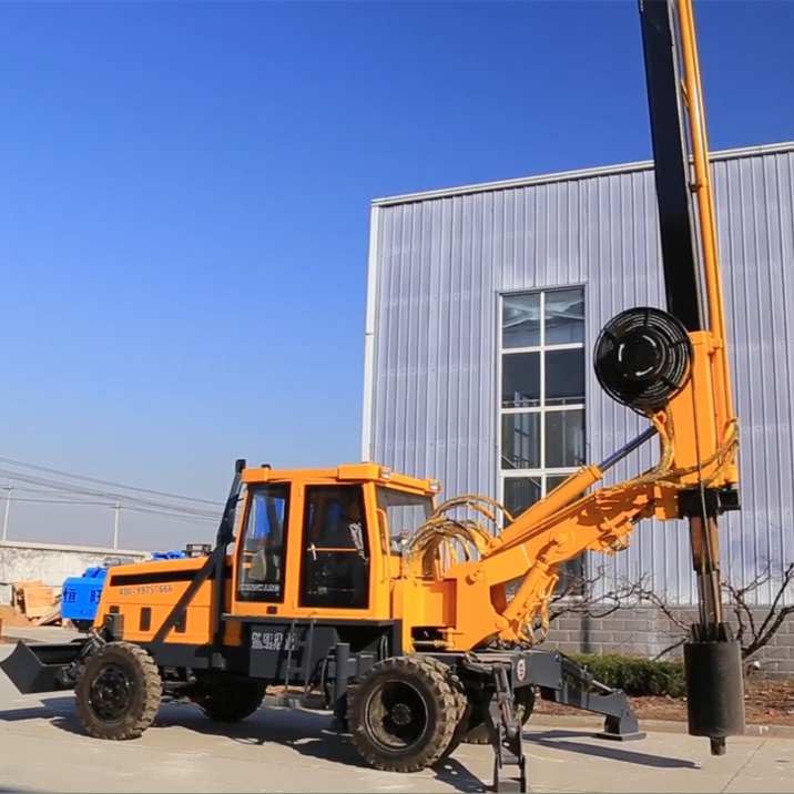 22 Meters Drilling Depth Rotary Drilling Rig Machine