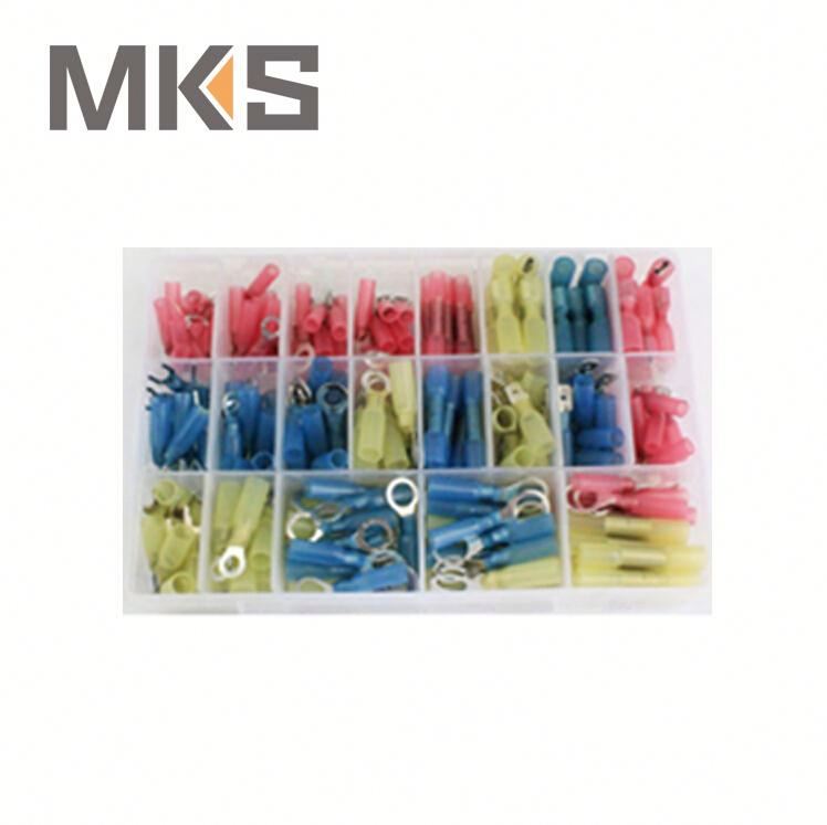 Kinds of SST Series SST-S11 SST-S21 SST-S31 SST-S41 Electrical heat shrink shrinkable Solder Wire Terminal Set Kit.