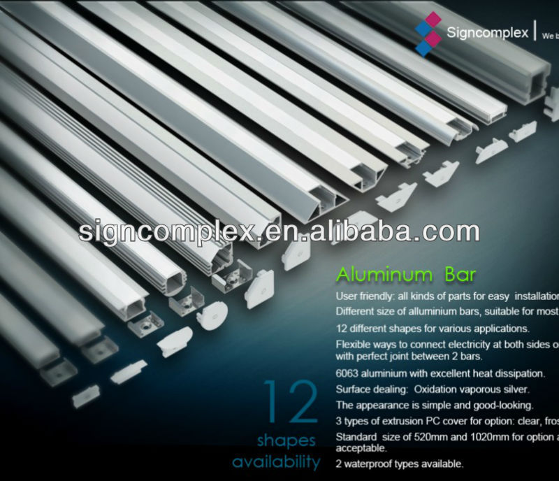 Aluminum profile bar light strip