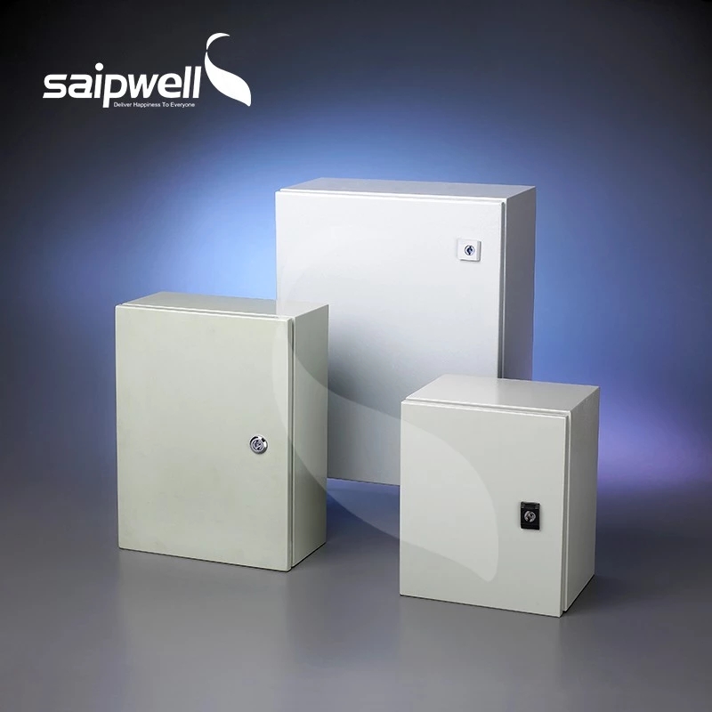 SAIPWELL/Saip IP65 Electric sheet metal panel wall mounted enclosure