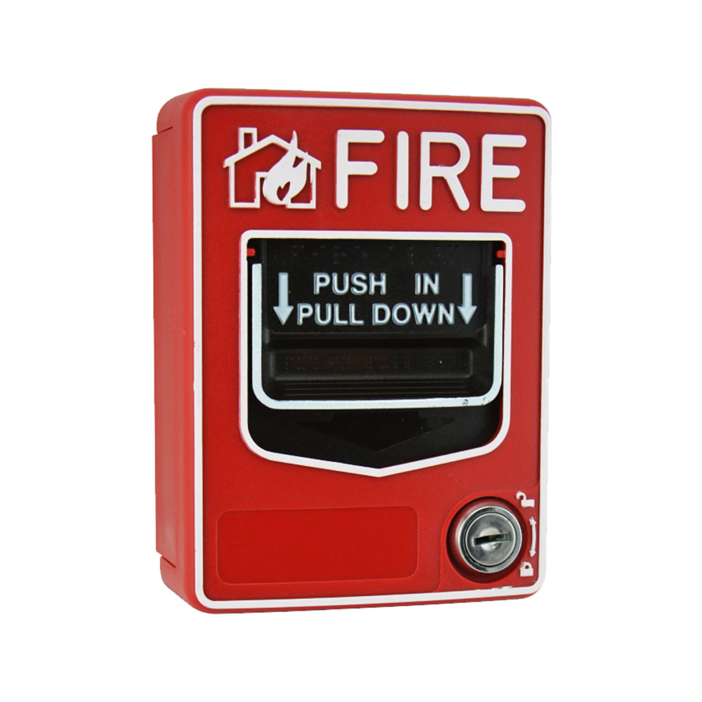 China supplier conventional manual pull station for fire alarm system
