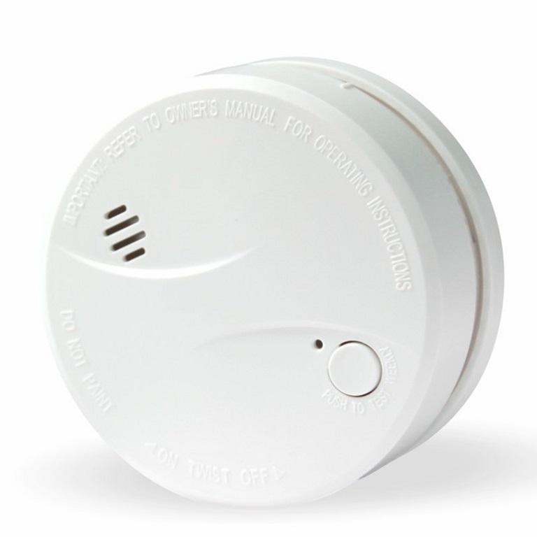 Install ceiling smoke detector with photo electric for gsm fire alarm system