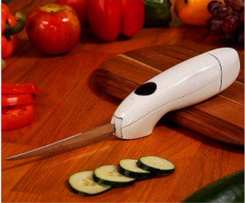 Electric Cordless Food Chef Turkey Knife with Stainless Steel Blades Kitchen Tools