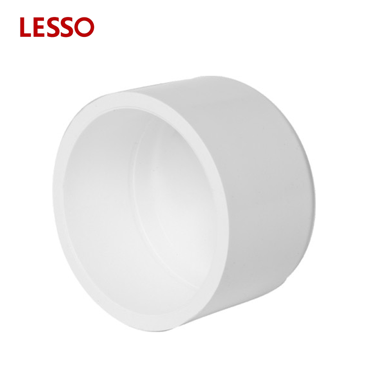 LESSO good selling pvc pipe Cap pvc pipe vent cap