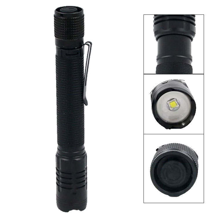 Ultra Bright Handheld Searchlight Zoomable LED Flashlight Torch Lamp