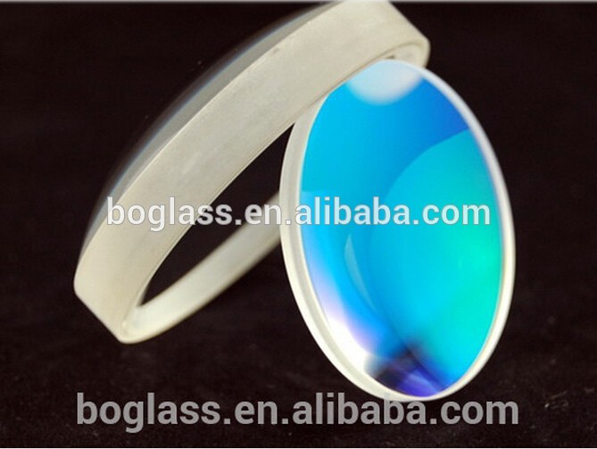 Optic color glass lens