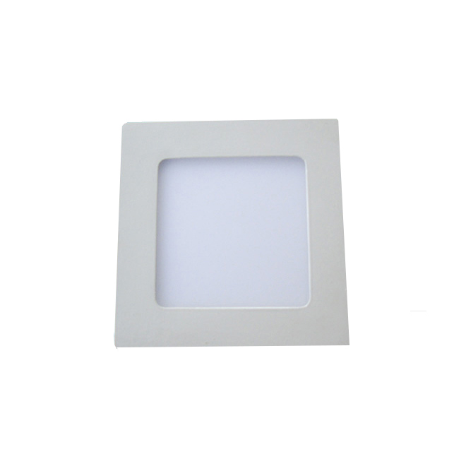 flat 12 watt surface mounted frameless square led panel light