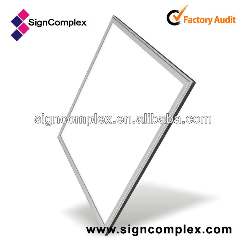 White Frame 60W Ultra Flat 600 600 Led Panel Light