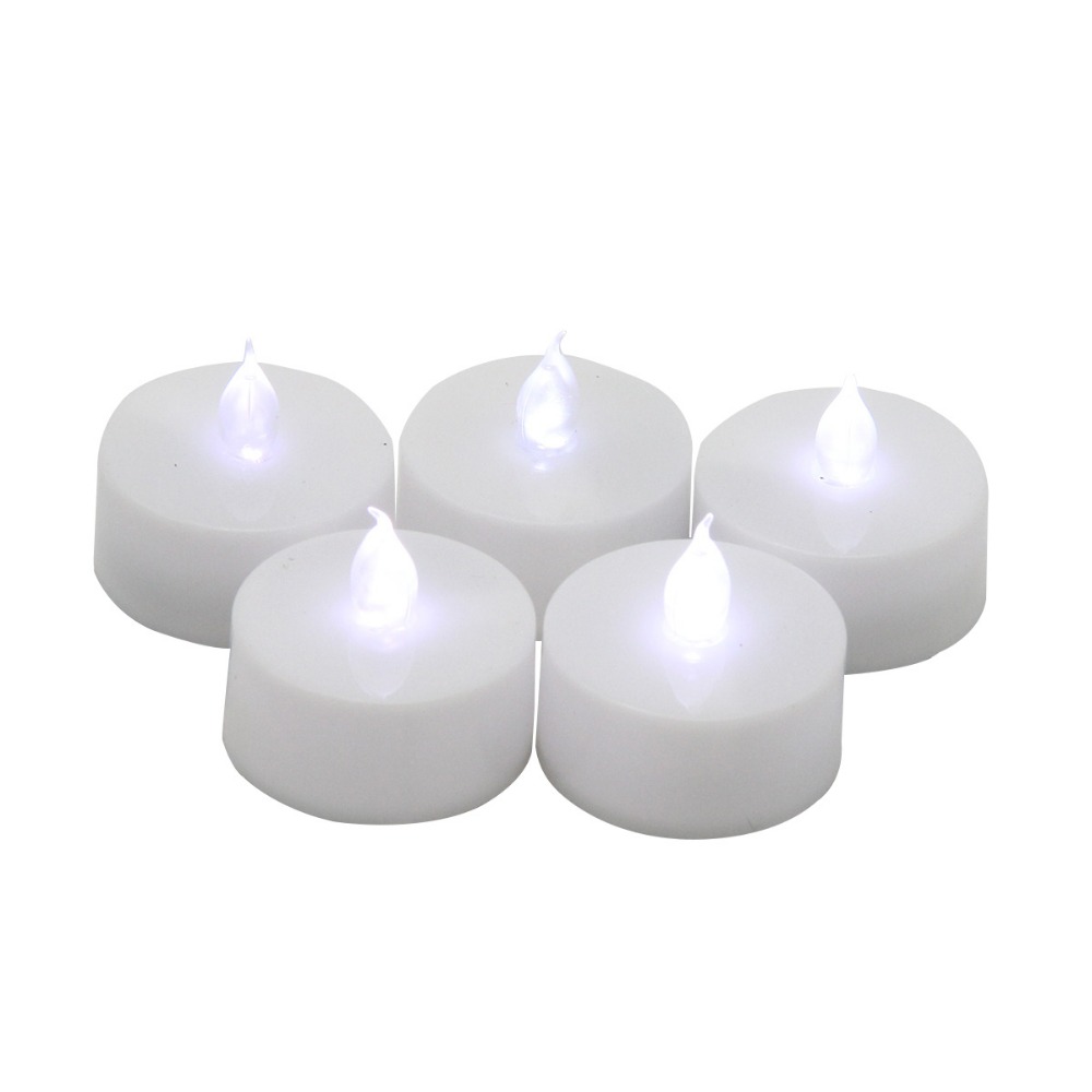 Small Plastic Wholesale Flameless Candle With Timer Electric Candle Battery Operated LED Candles With Flickering Flame