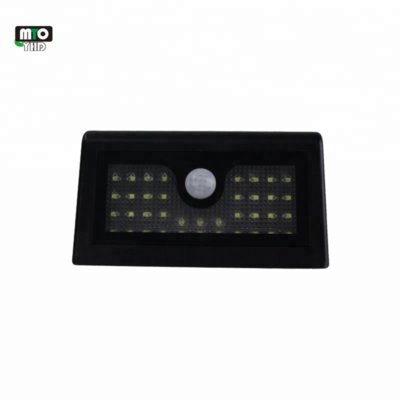 Security waterproof solar wall light outdoor