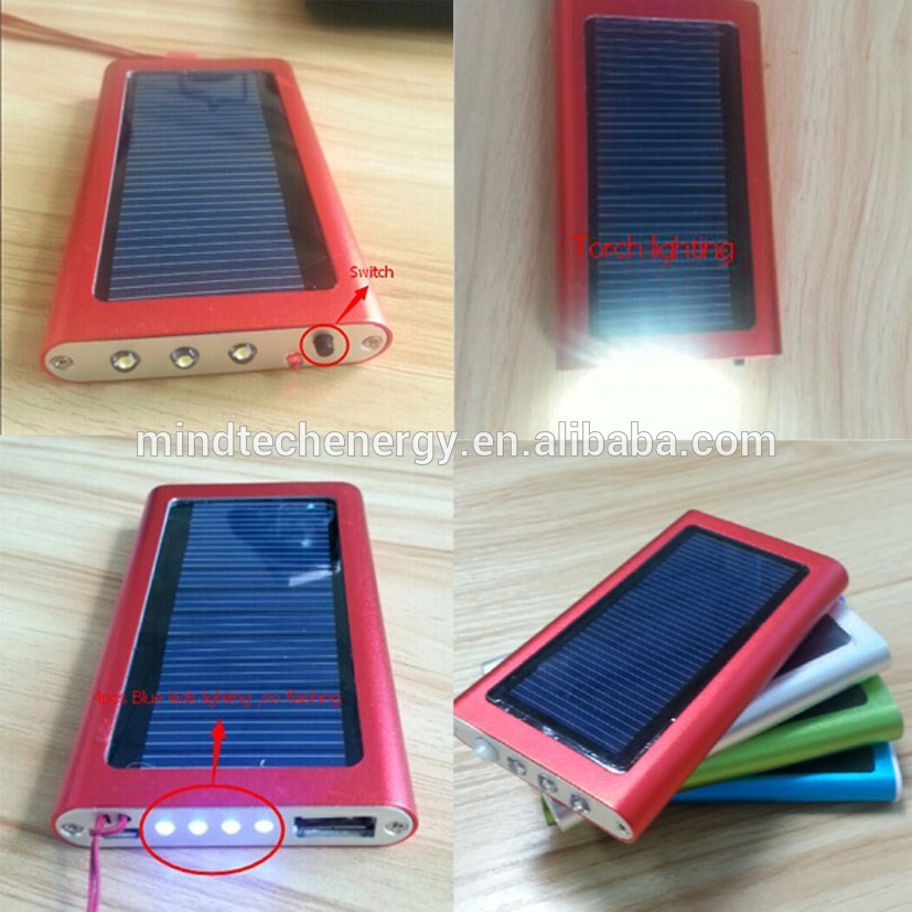 mini solar light kits solar power bank with outdoor lighting