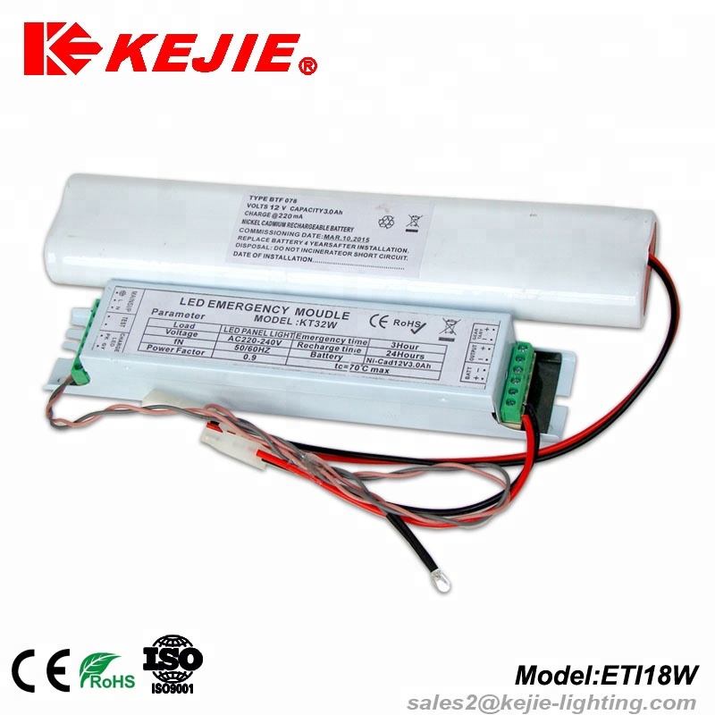 2019 Kejie LED emergency kit / emergency pack for 48W led panel light