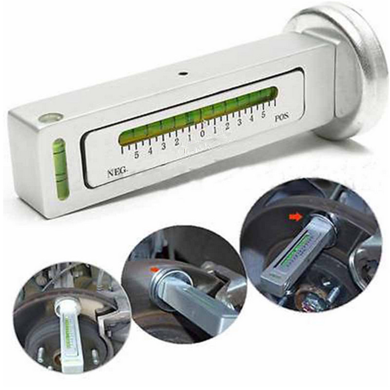 Universal Adjustable Magnetic Car Truck Camber Castor Level Gauge Scale Wheel Alignment