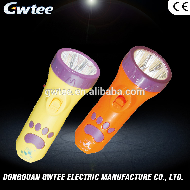 Dubai wholesale market 5LED 400 mah GT-8105 self defensive flashlight