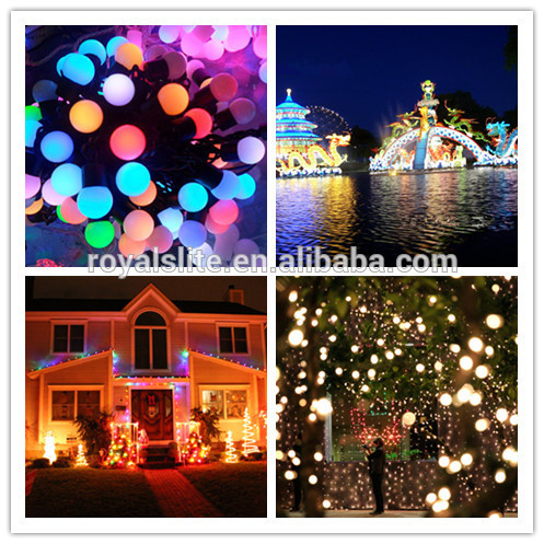 Happy new year G45 1w E27/B22 led city color light