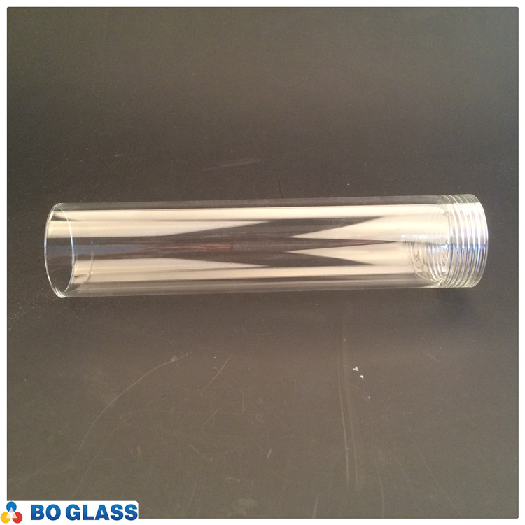 High borosilicate glass cylinder tube heat-resistant glass smoking tubes pyrex glass tube