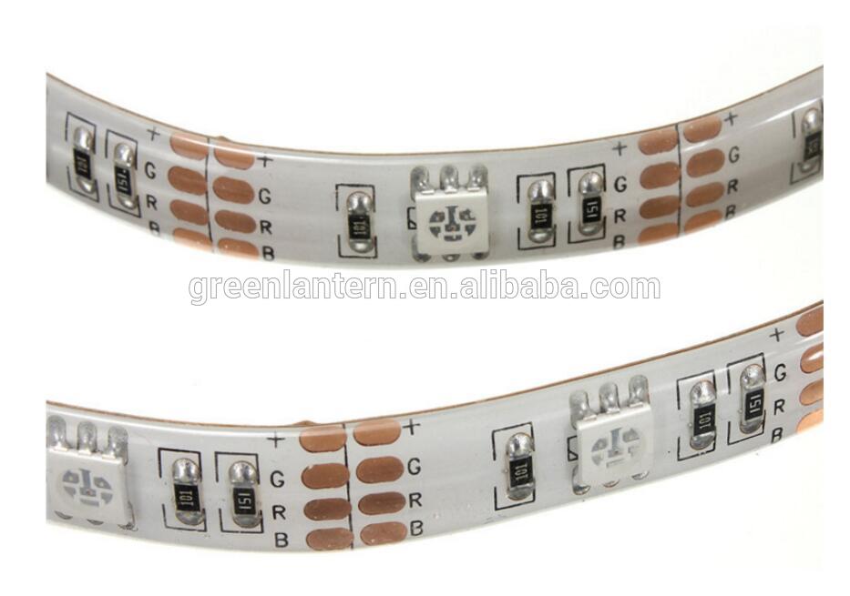 back lighting 0.5m 50cm DC4.5V battery powered IP65 waterproof SMD5050 15leds RGB led strip mini RGB controller+battery box