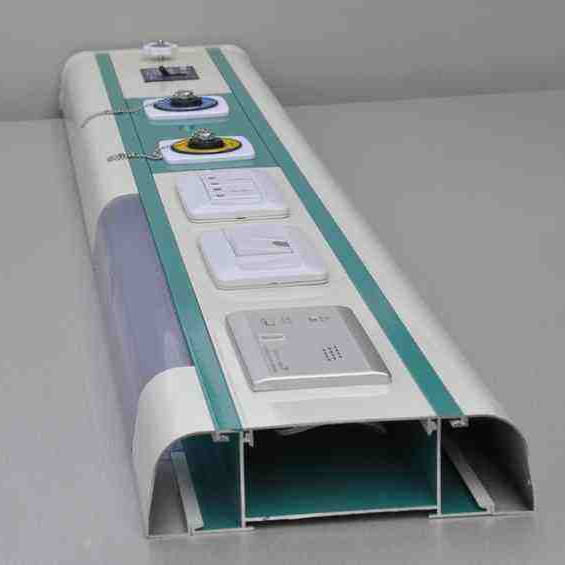 Bedhead unit bed panels for hospital bed