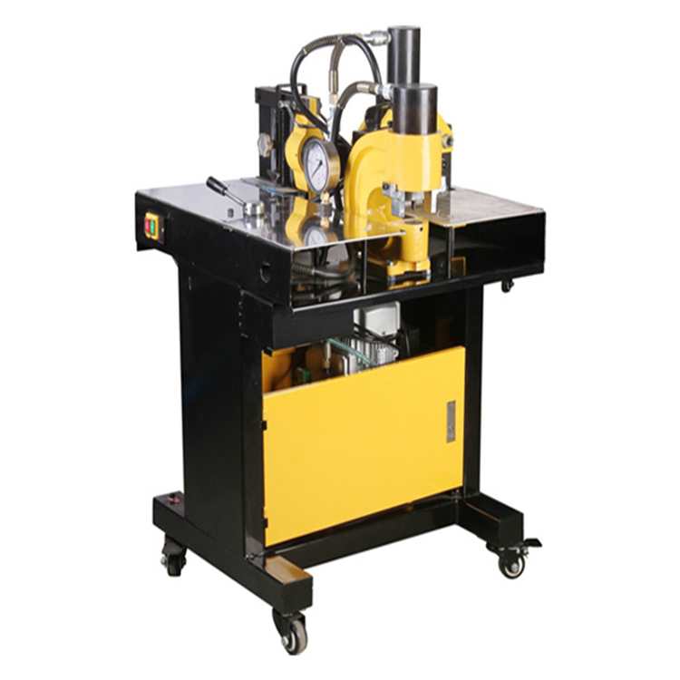 cnc busbar punch cut bend processing machine