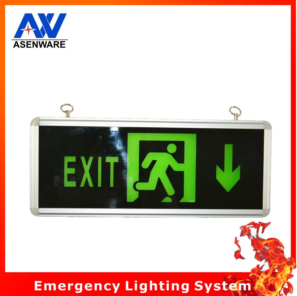 Asenware Glass Emergency Exit Indicator Light