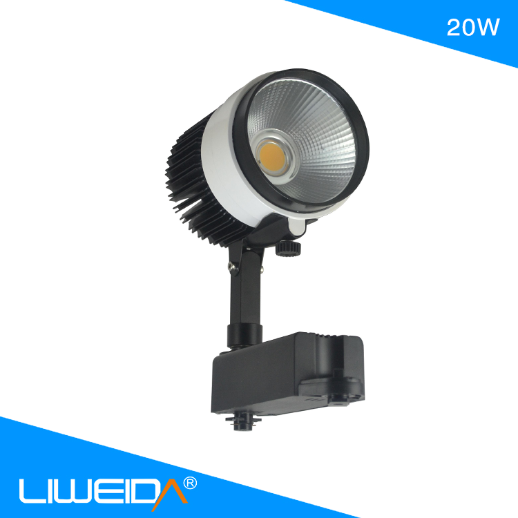 2019 china manufacturers Commerical Dimmable track lighting adjustable 20w LED Track Light for  Indoor Decoration