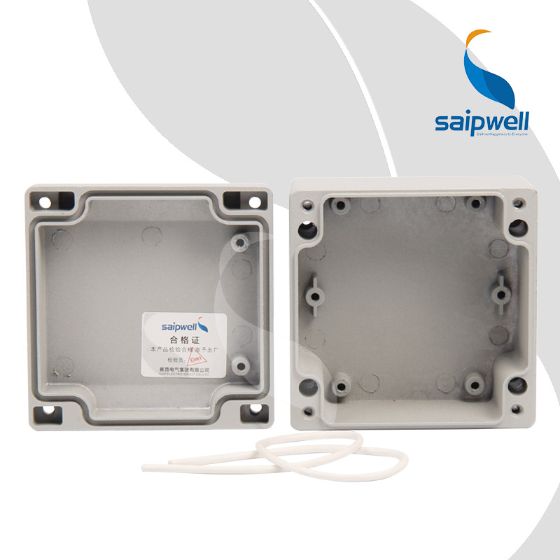 Saipwell/Saip stock Aluminum enclosure, box Model No.SP-AG-FA43 dimension 100*100*60mm