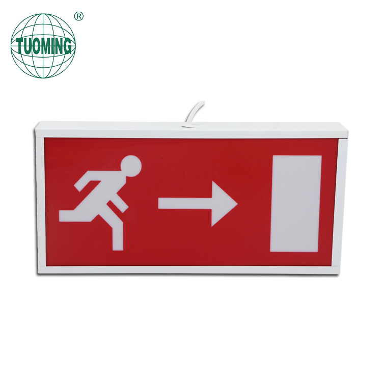 Wholesale LED Emergency Lights, Exit Warning Sign Light Box for indicator with 2hours battery backup