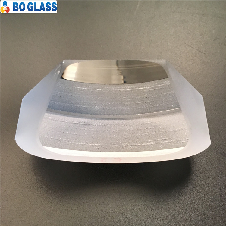 Optical glass prism, Upper and lower prism