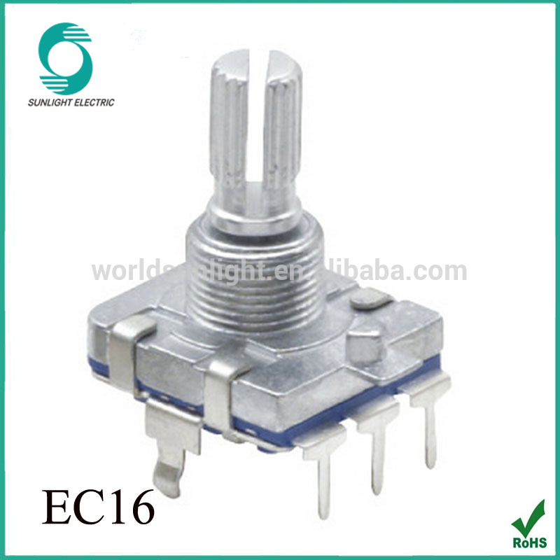 16mm mini size plastic shaft rotary encoder