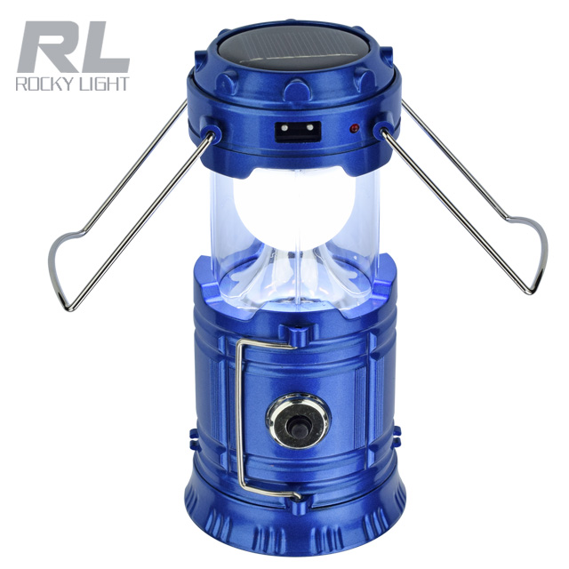 Solar camping lantern USB foldable lantern brightest miners emergency  flashlight emergency lantern lamp