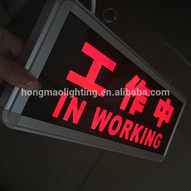 Glass Reflector Aluminum profiles emergency exit running man lighting