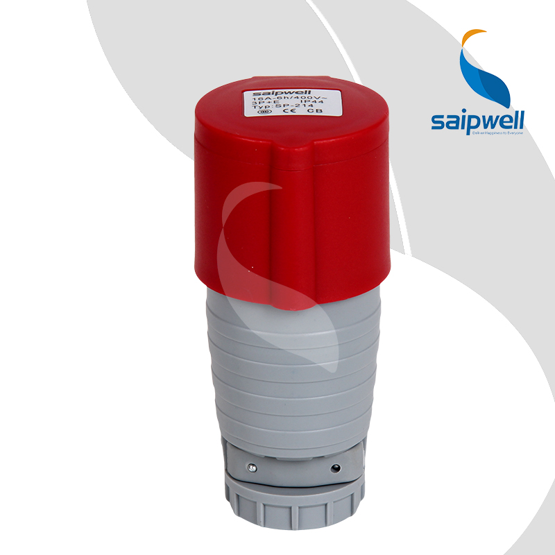 Saipwell / Saip Hot IP44 IP67 waterproof plugs and sockets 4P, 16A,32A, Waterproof IP67 CEE/IEC Standard plug and socket