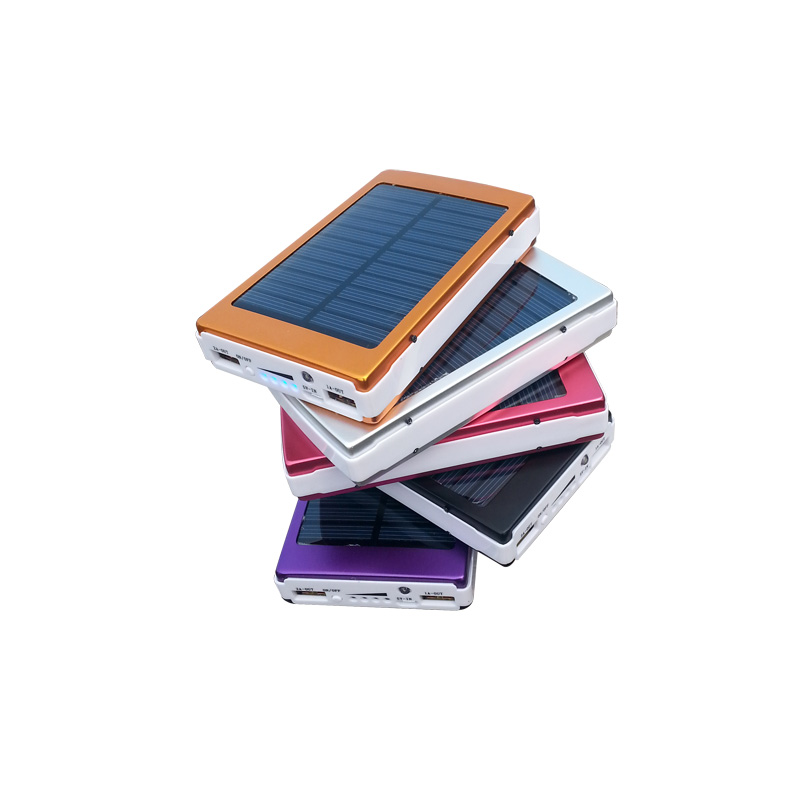 Portable high efficiency solar power bank 20000mah