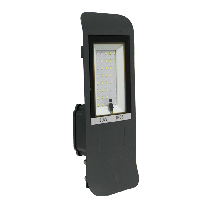 Battery operated 20w led solar street light