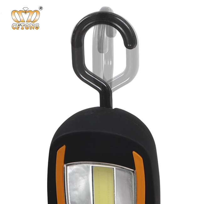 New Magnet Emergency Hooking AAA Battery Operated ABS Plastic Portable 3W COB LED Work Light