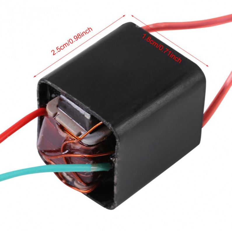 DC3.6-6V High Voltage Generator High Voltage Pulse Arc Generator Inverter Step Up Boost Transformer 20KV Arc CoilModule