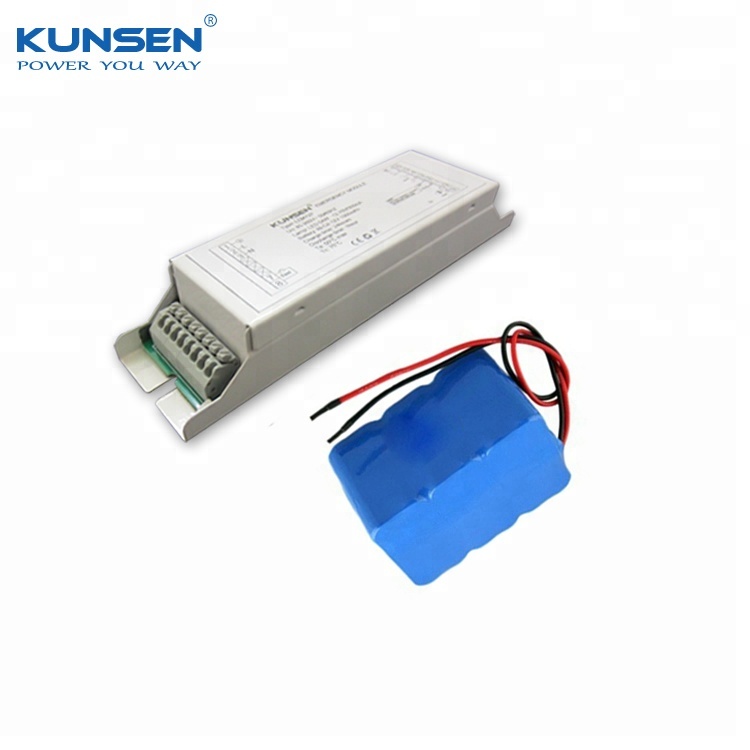 Emergency battery pack for 100W LED lighting