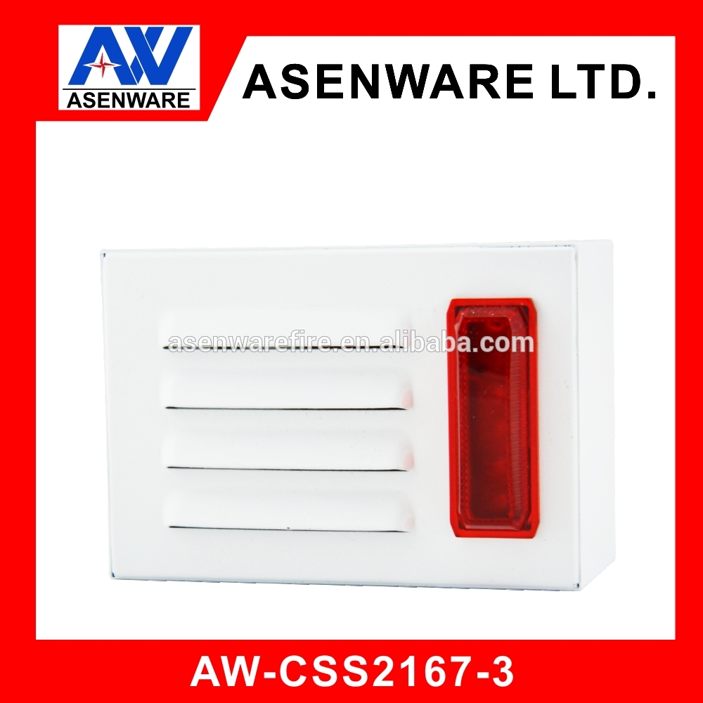 Asenware high quality outdoor use fire alarm sounder waterproof