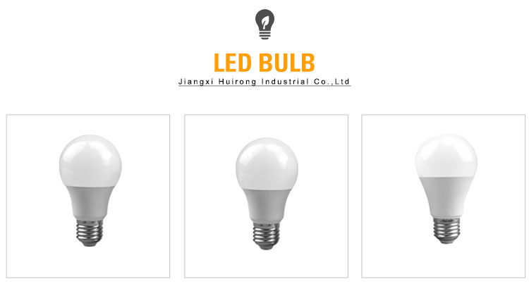 Energy Saving 5W 7W 9W 12W 15W 18W Plastic and Aluminum Led Lighting Bulb