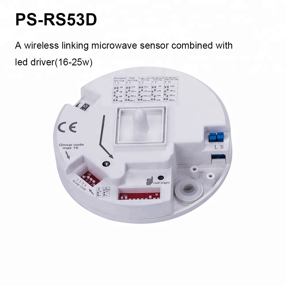 16W led master slave transfer HF motion sensor (PS-RS26D-1D)