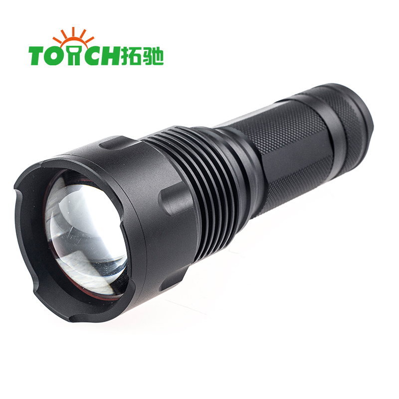 The best quality for wholesale led flashlight adjustable brightness support rechargeable battery