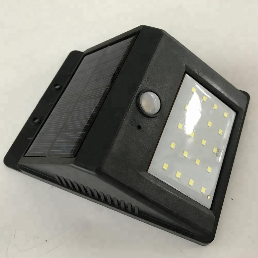 Hot selling Waterproof IP65 outdoor lighting led solar wall light with solar battery