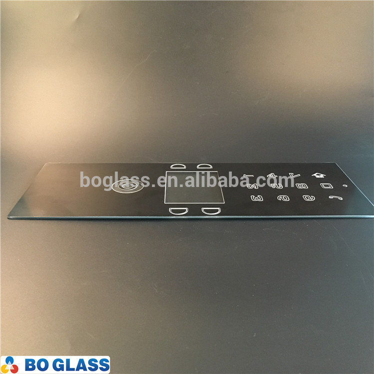 custom tempered glass touch wallswitch glass panel