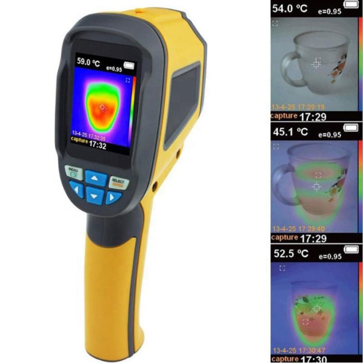 Handheld Thermal Imaging Thermography Infrared Thermal Imager With 2.4 Inch Color Camera.